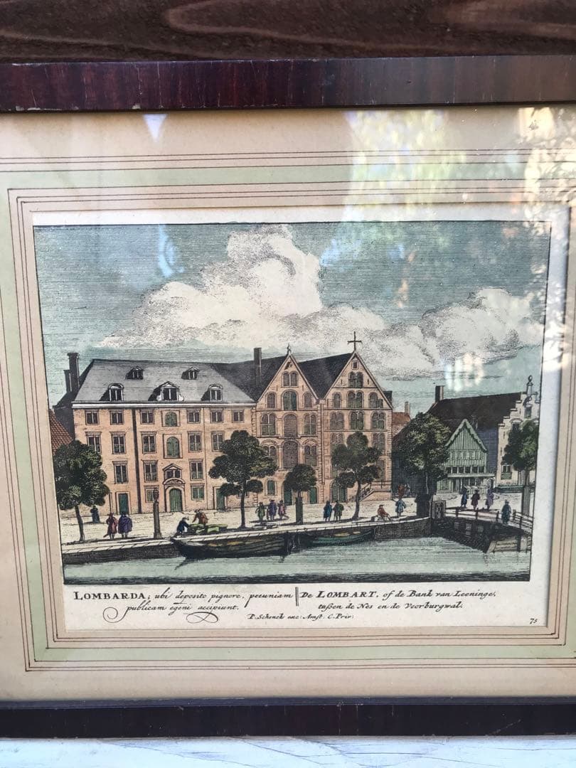 ヴィンテージ洋画 絵画 アンティーク絵画 風景画 洋画 ヨーロッパ現地購入