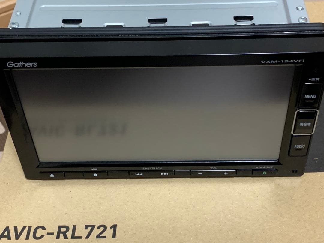 歳末値下げ！ホンダ純正ナビ Gathers 美品　フレーム付き