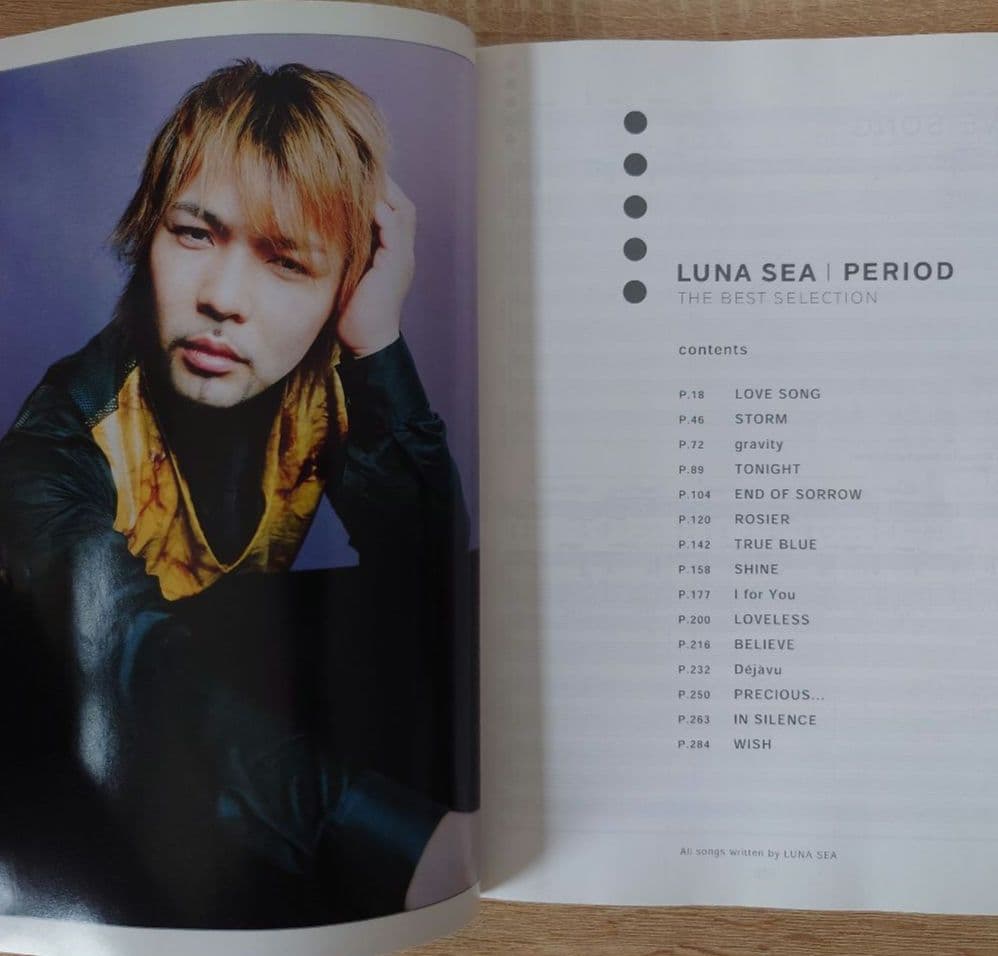 LUNA SEA スコア PERIOD 楽譜 ルナシー