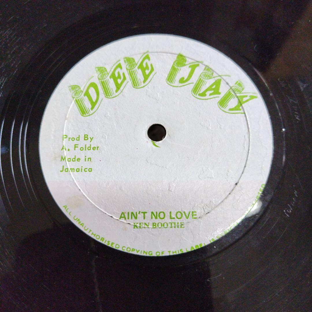 美盤KEN BOOTHE /Not for Saleジャマイカ盤オリジナル