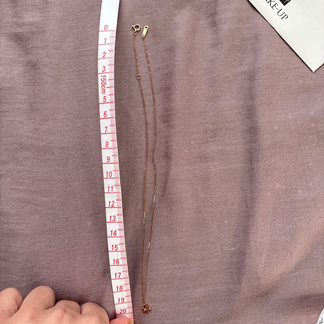 TAKE-UP クローバーモチーフPG ハニーピンクダイヤ保証書付き