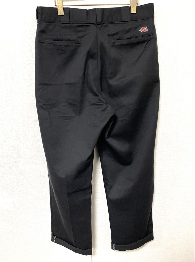 USA製　90s Dickies 　ブラック　黒　ワークパンツ　34×34