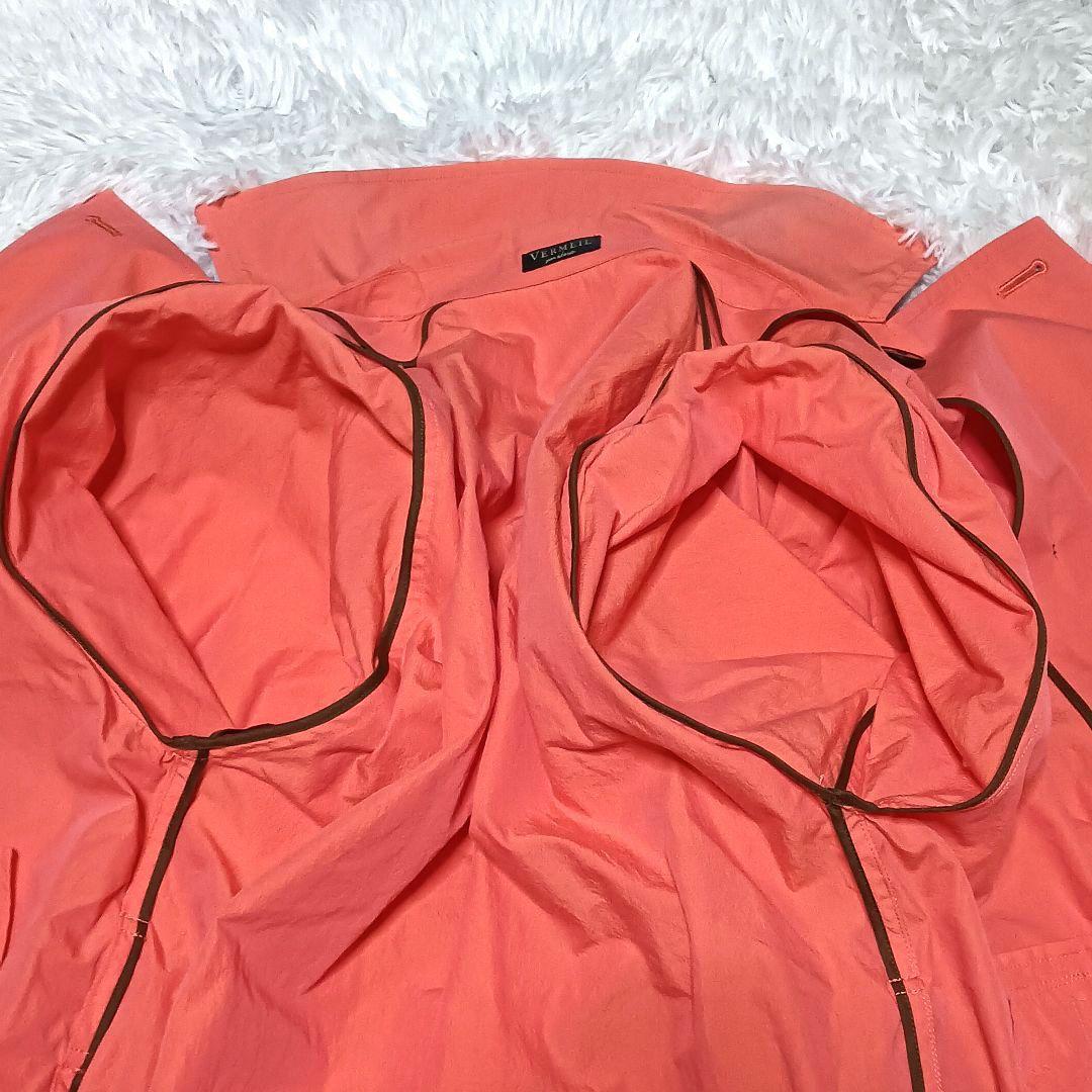 ヴェルメイユパーイエナ　カラーシャンブレーライトトレンチ　23SS　定価6万