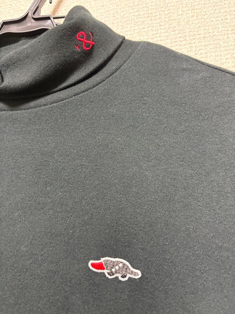 ラフ＆スウェル　メンズゴルフウェア　モックネック　ブラック　Ｍサイズ 超美品