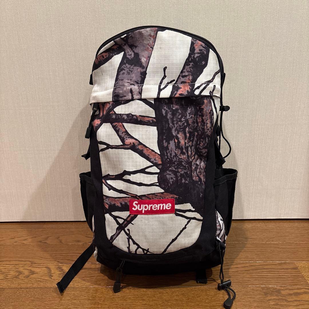 【希少】Supreme Backpack WhiteTreeCamo リュック