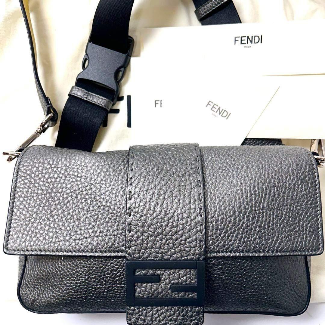 C.K☆☆フェンディ　マンマバゲット　セレリア　レザー　2way ウエスト