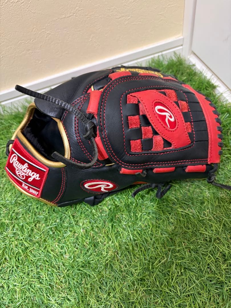 ローリングス 投手用 グラブ グローブ GR3HMA15W ピッチャー 軟式