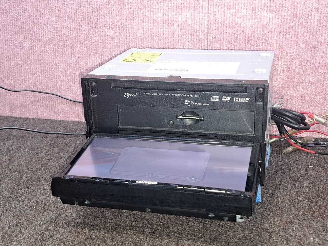 ★KENWOOD MDV−L401 DVD再生・CD再録・ワンセグTV★動作良好