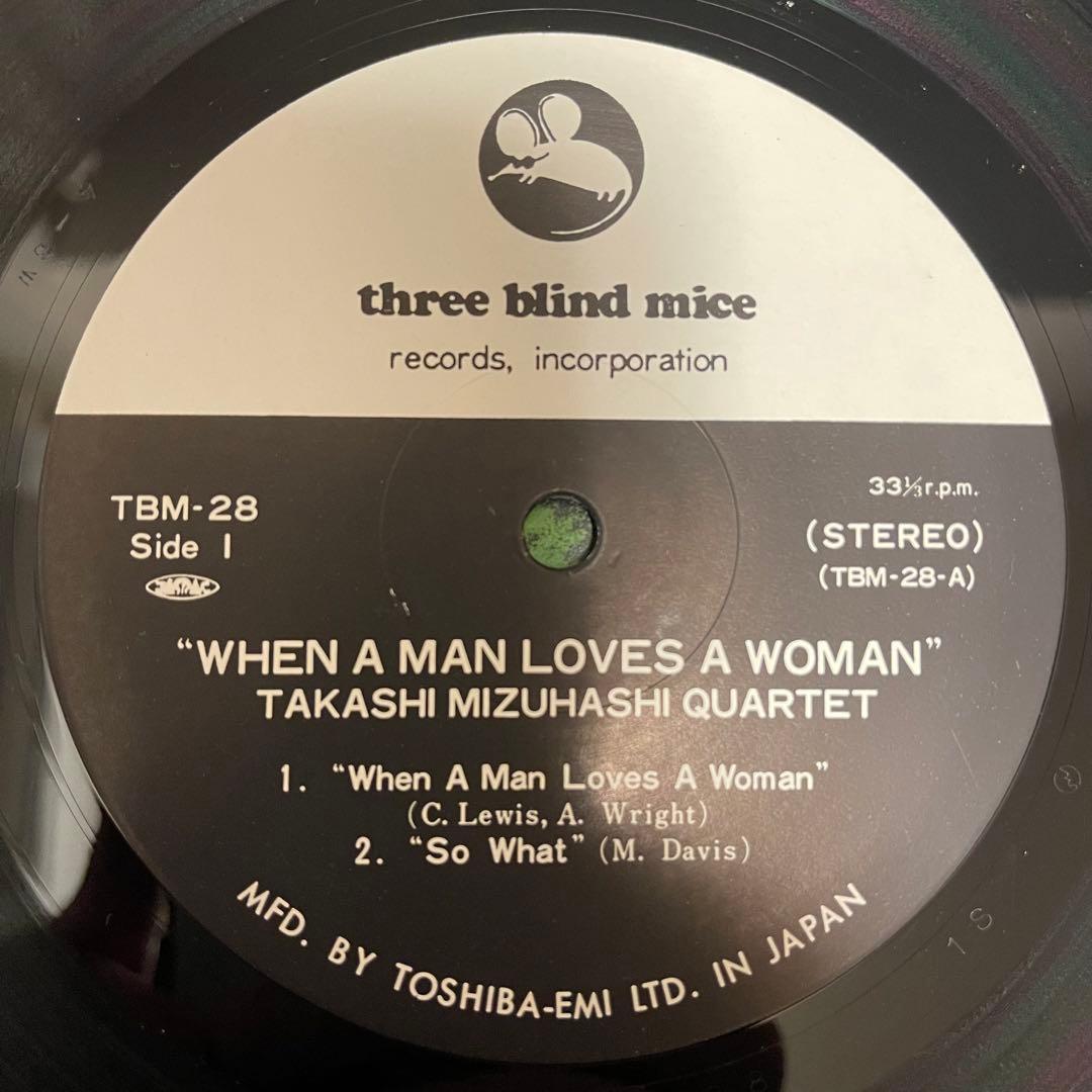 ★ TBM オリジナル★水橋孝 When a man loves woman