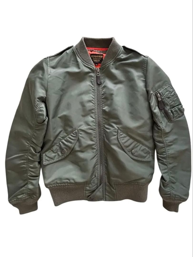 AVIREX MA-1 フライトジャケット オリーブグリーン　Lサイズ