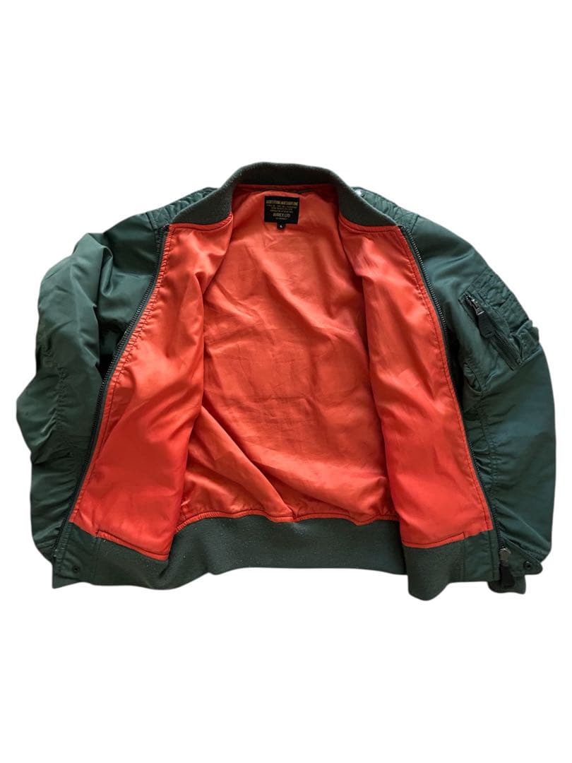 AVIREX MA-1 フライトジャケット オリーブグリーン　Lサイズ