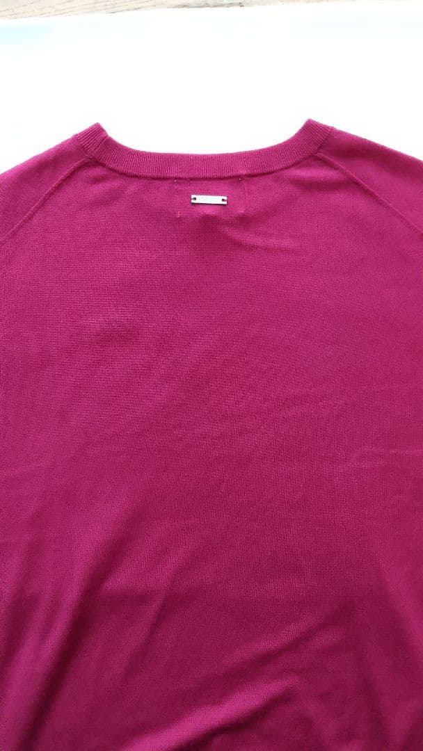 新品未使用 パーリーゲイツ マスターバニー W100%薄手セーター