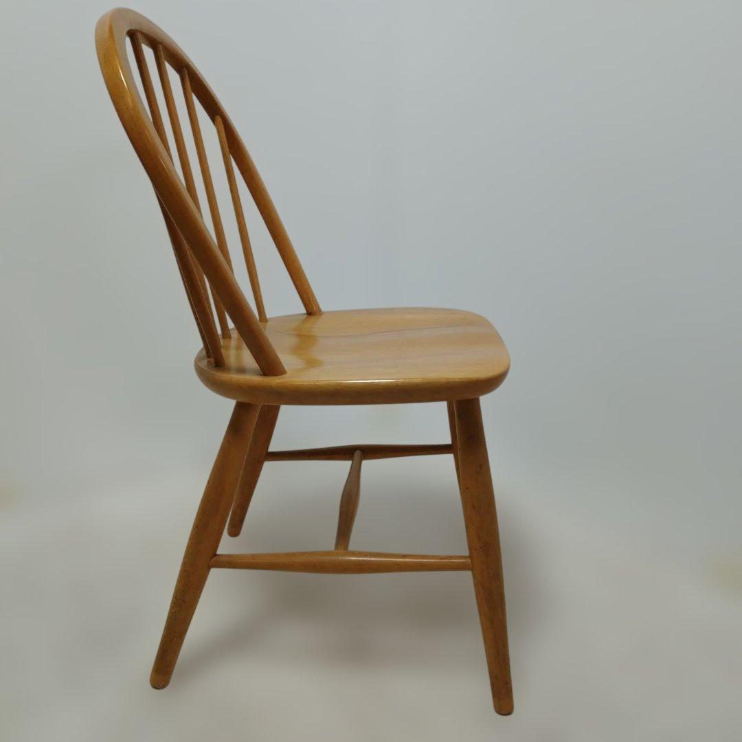 ①④セット【引き取り】飛騨産業 キツツキ ウィンザーチェア ダイニングチェア