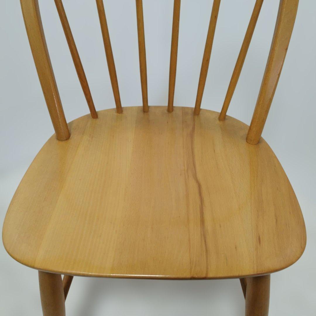 ①④セット【引き取り】飛騨産業 キツツキ ウィンザーチェア ダイニングチェア