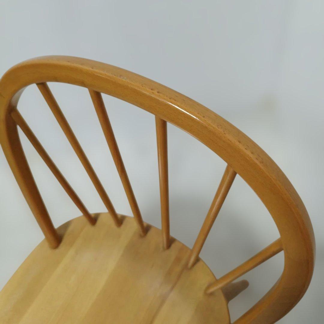 ①④セット【引き取り】飛騨産業 キツツキ ウィンザーチェア ダイニングチェア