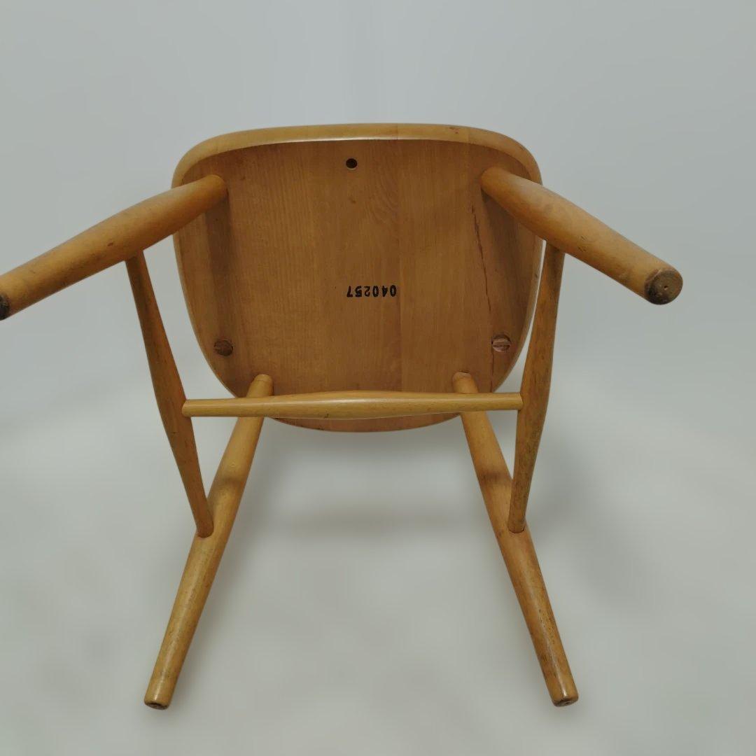 ①④セット【引き取り】飛騨産業 キツツキ ウィンザーチェア ダイニングチェア