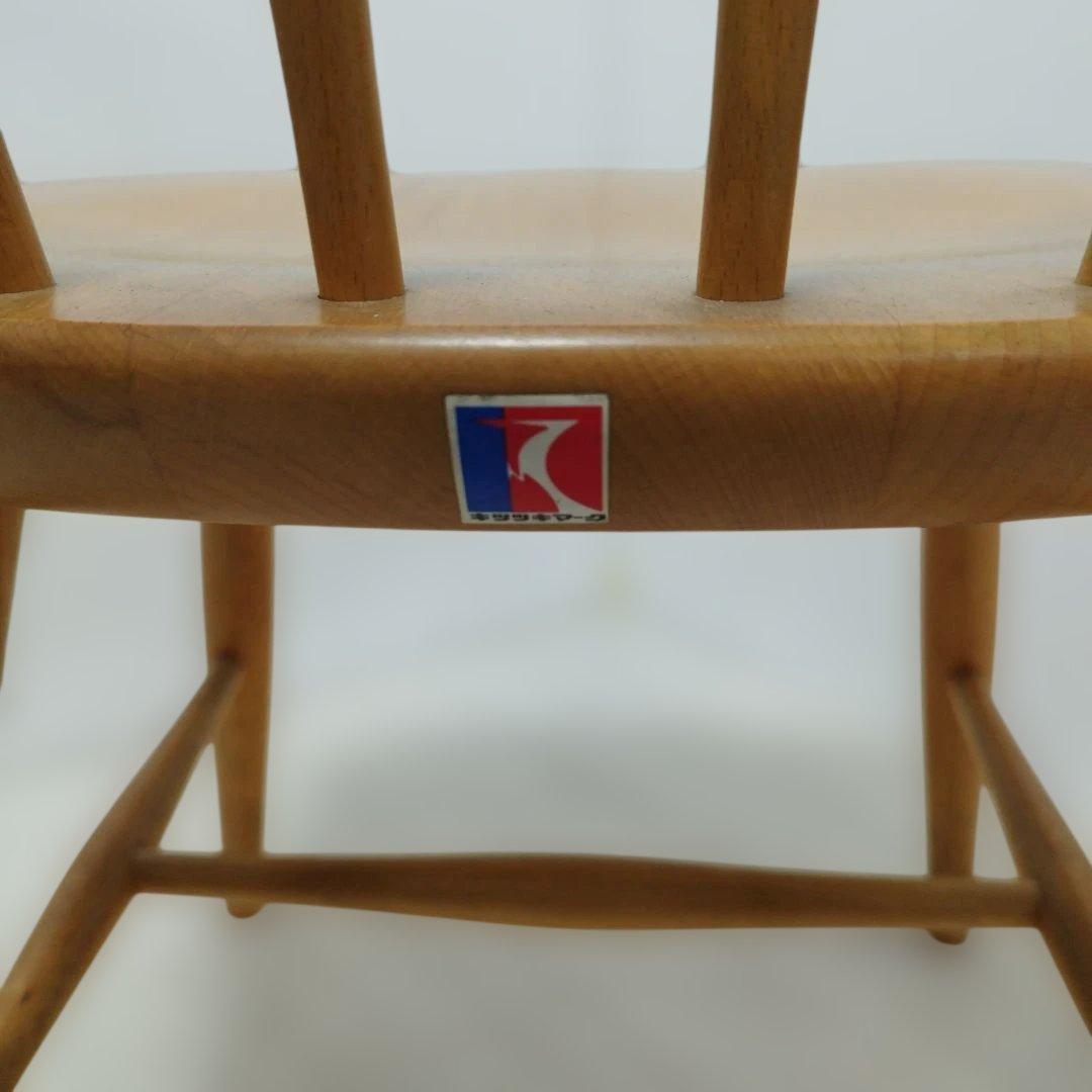 ①④セット【引き取り】飛騨産業 キツツキ ウィンザーチェア ダイニングチェア