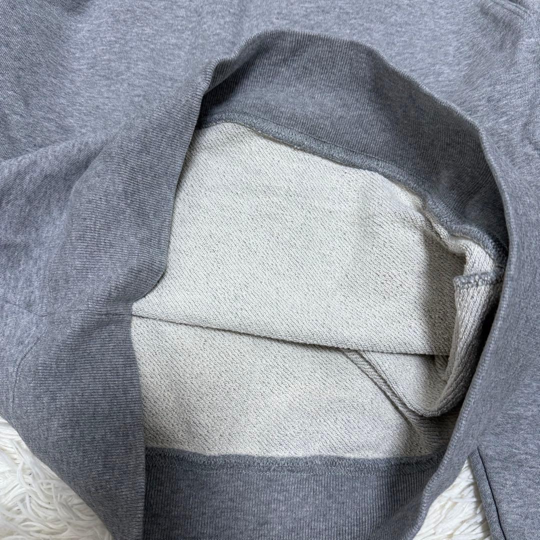 メゾンキツネ フォックス スウェット トレーナー FOX グレー メランジェ