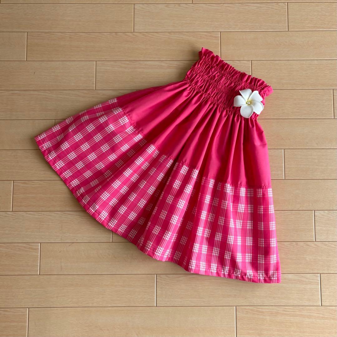 といぷー様ご確認用☆ケイキ☆子ども☆切り替えパウスカート☆フラダンス☆2点