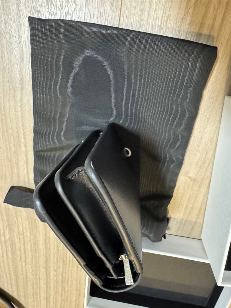 CELINE 二つ折り財布 ブラック