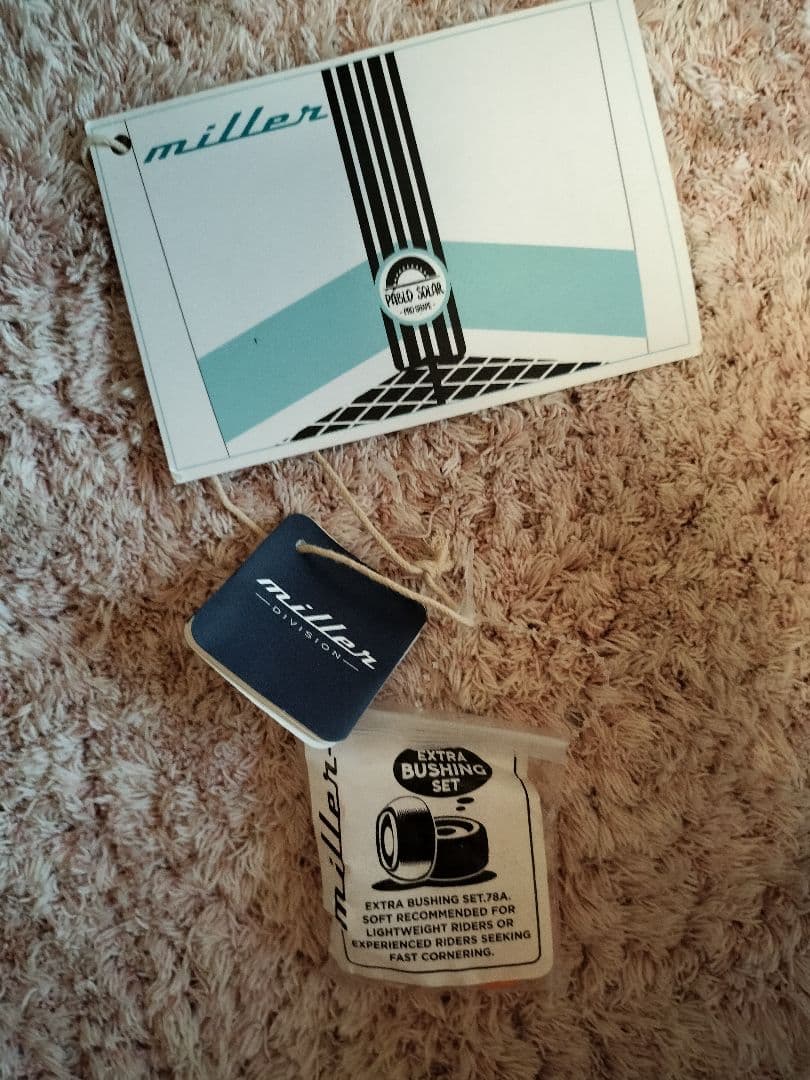 miller サーフスケート ホワイト/ブルー