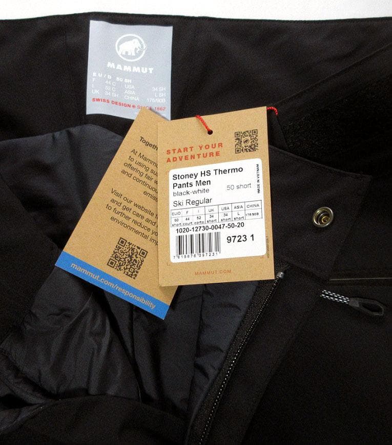 マムート ストーニー サーモ パンツ Lサイズ スノボ スキー スノー 登山