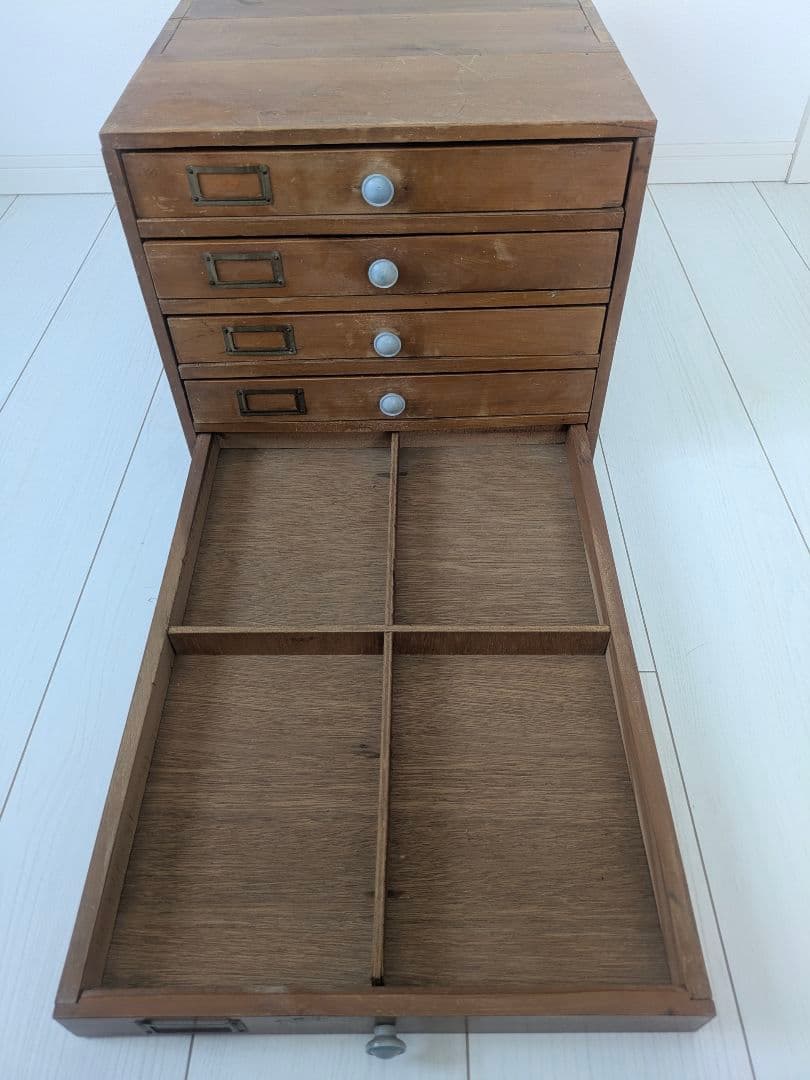 アンティーク 小引出し木製 引き出し