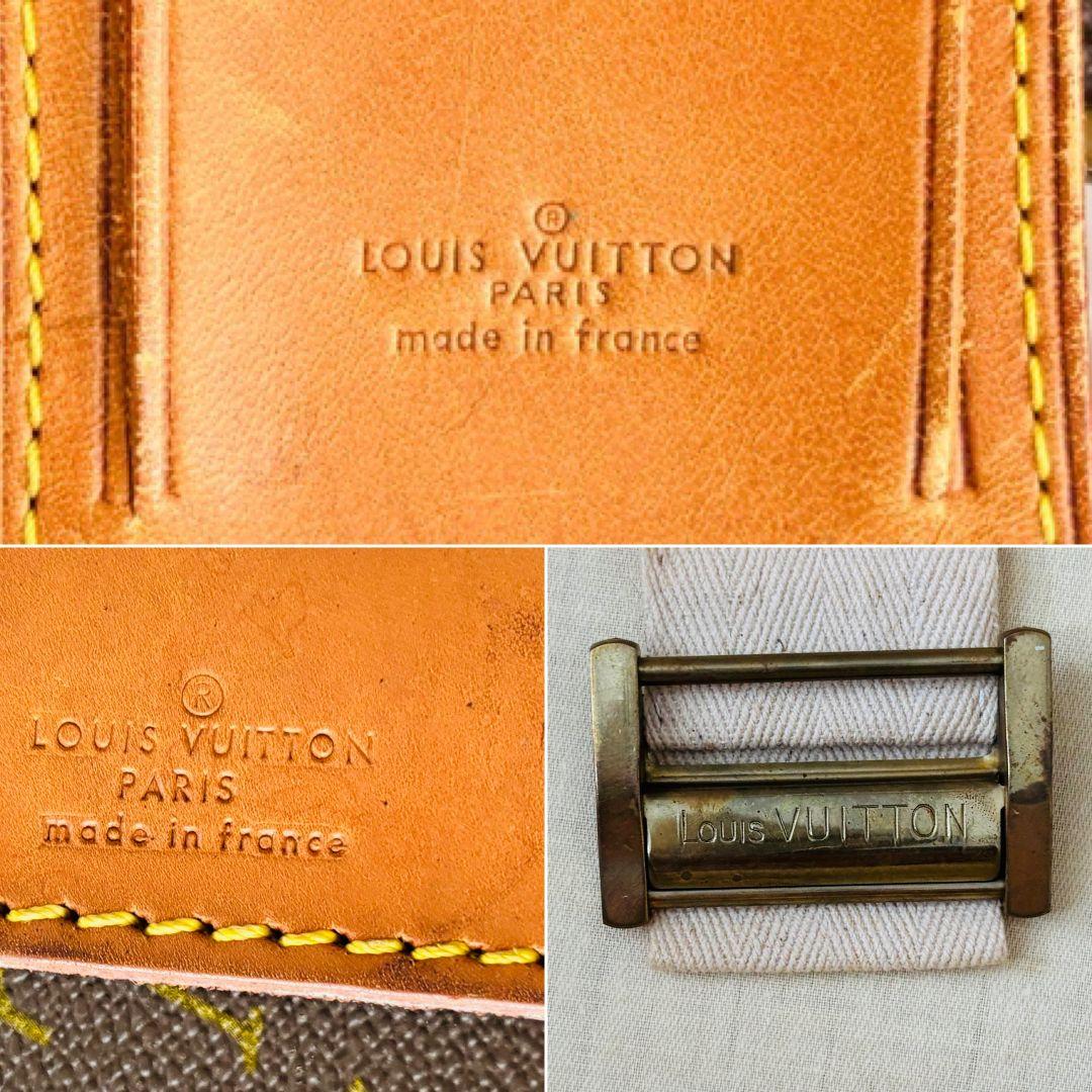 ルイヴィトン　モノグラム　ストラトス70バッグ　ブラウン　確実正規品