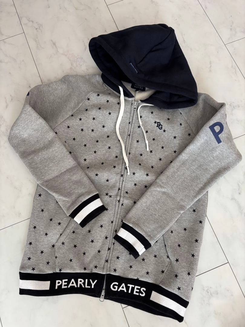 パーリーゲイツ パーカー・スカート セットアップ　ニットレギンス付き