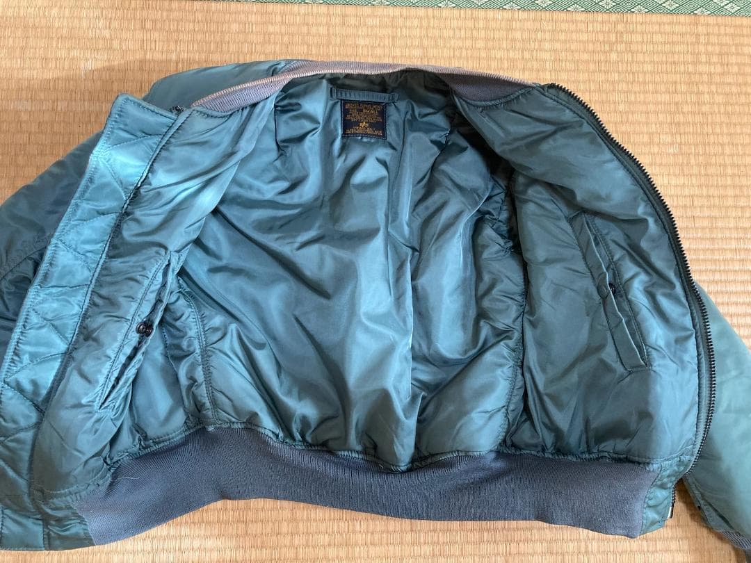 USA製 ALPHA MA-1 フライトジャケット 50s 復刻 Sサイズ
