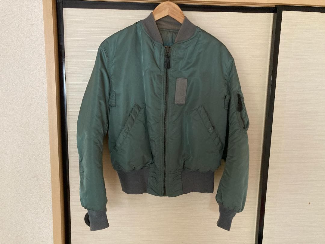 USA製 ALPHA MA-1 フライトジャケット 50s 復刻 Sサイズ