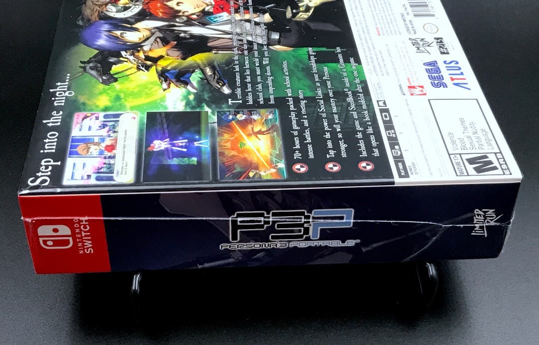 LIMITED RUN ペルソナ 3 ポータブル グリモワール エディション