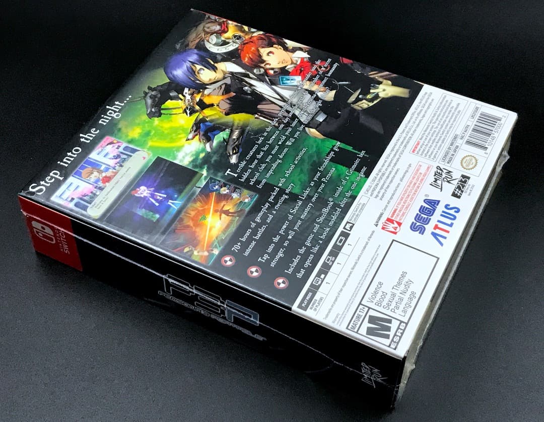LIMITED RUN ペルソナ 3 ポータブル グリモワール エディション