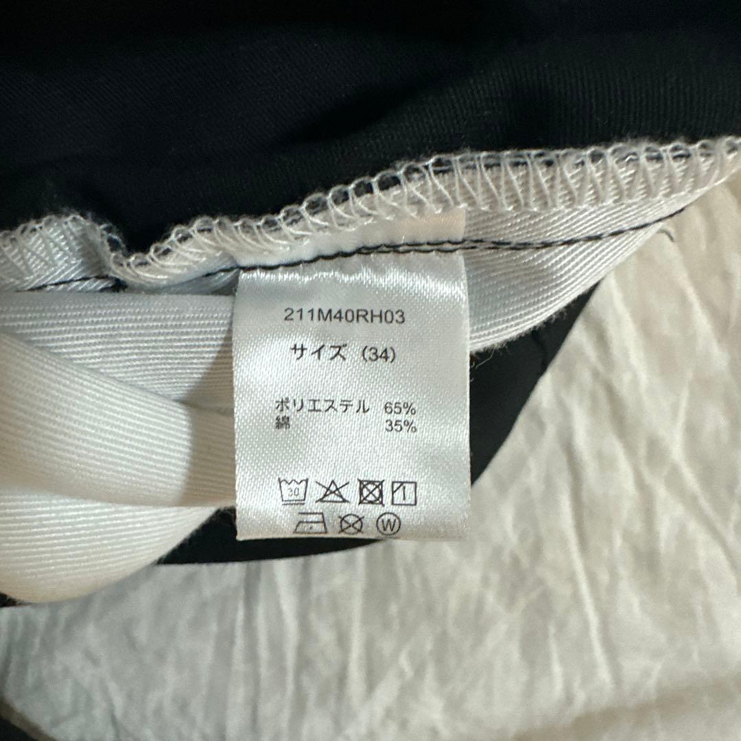 2025 ロンハーマン別注ディッキーズ ワークパンツ ブラック 34インチ