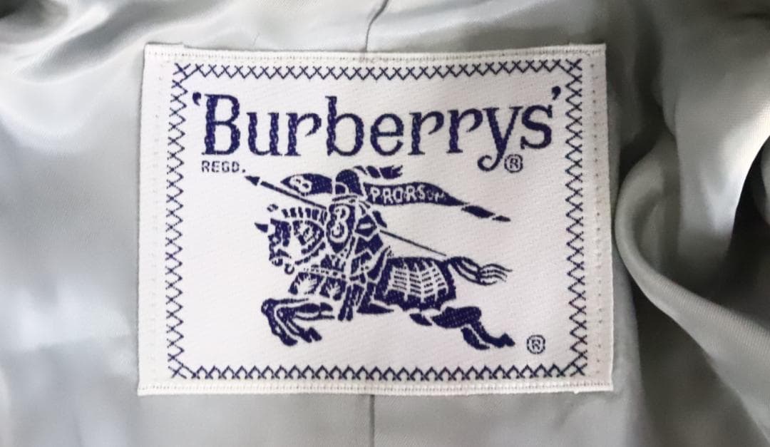 ★バーバリー チェスターコート ウール カシミヤ混 ブラック ダブルコート