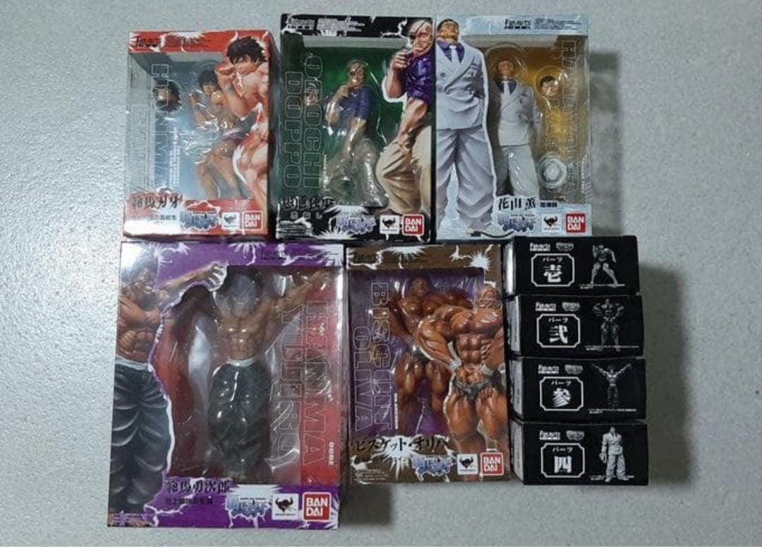 フィギュアーツZERO 刃牙 コンプリートセット 特典カマキリパーツ付き