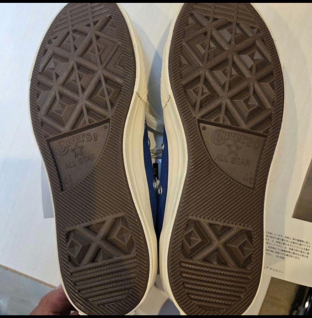 未使用♡コンバース×プレイコムデギャルソン　チャックテイラー　ローカット　ブルー