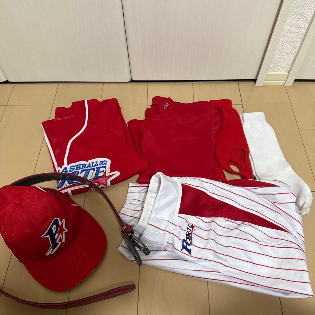 Porte ポルテ　野球ユニフォーム 一式