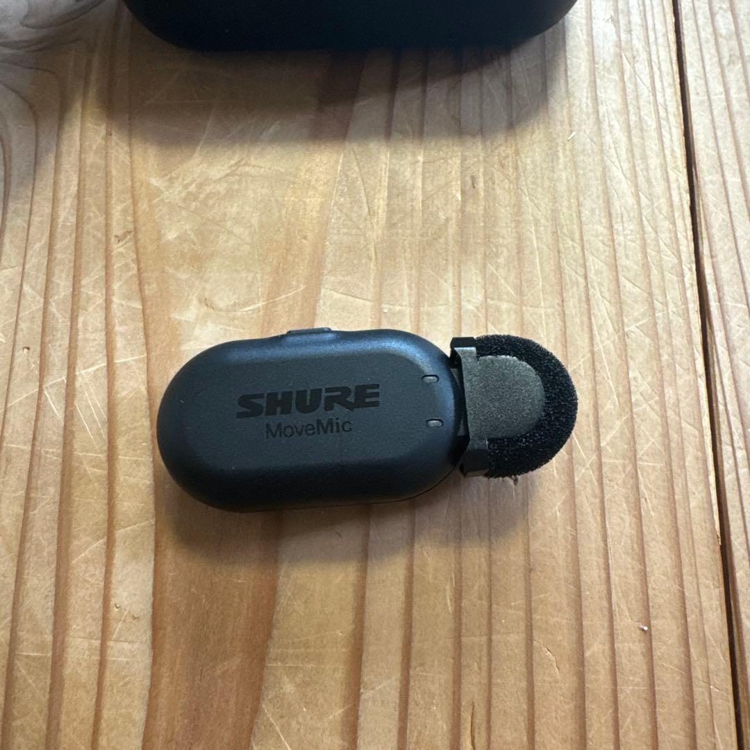 SHURE MoveMic ブラック 充電ケース付き
