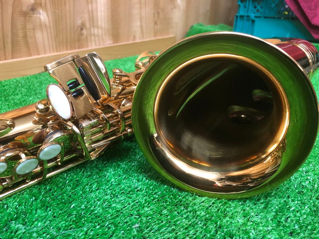 【ポチ様】Soleil ソレイユ アルトサックス ケース付き 付属品つき