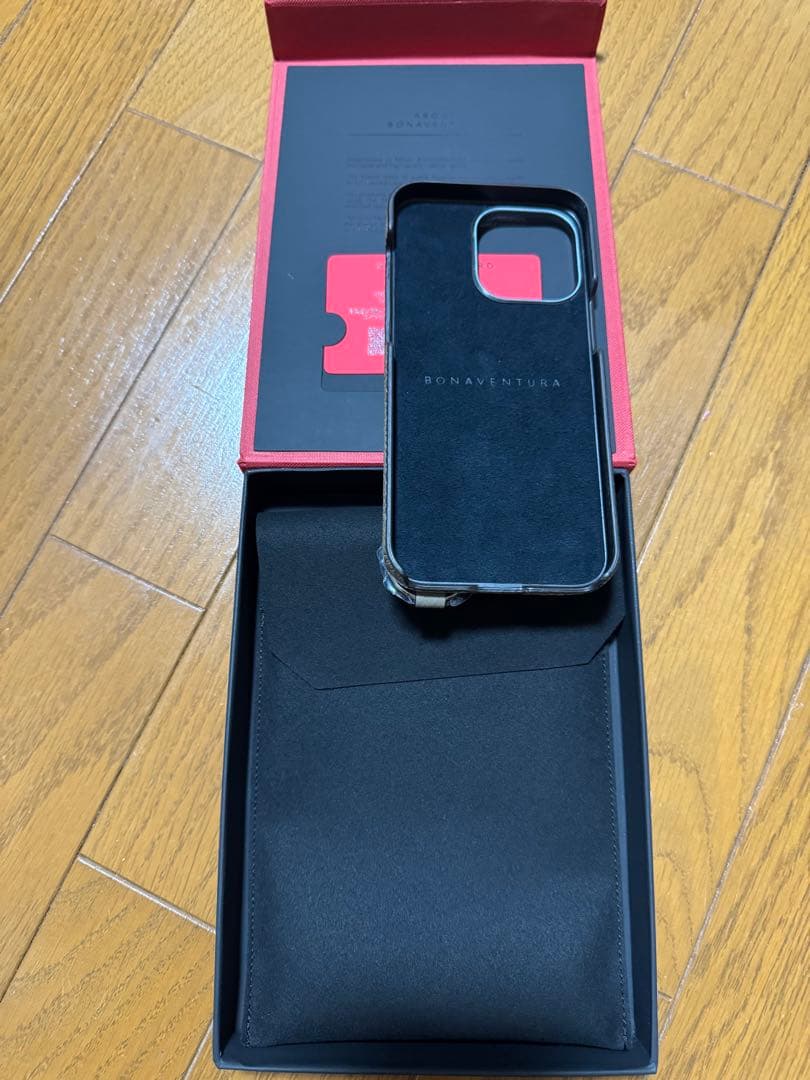 BONAVENTURA iPhone15pro maxケース エトープ
