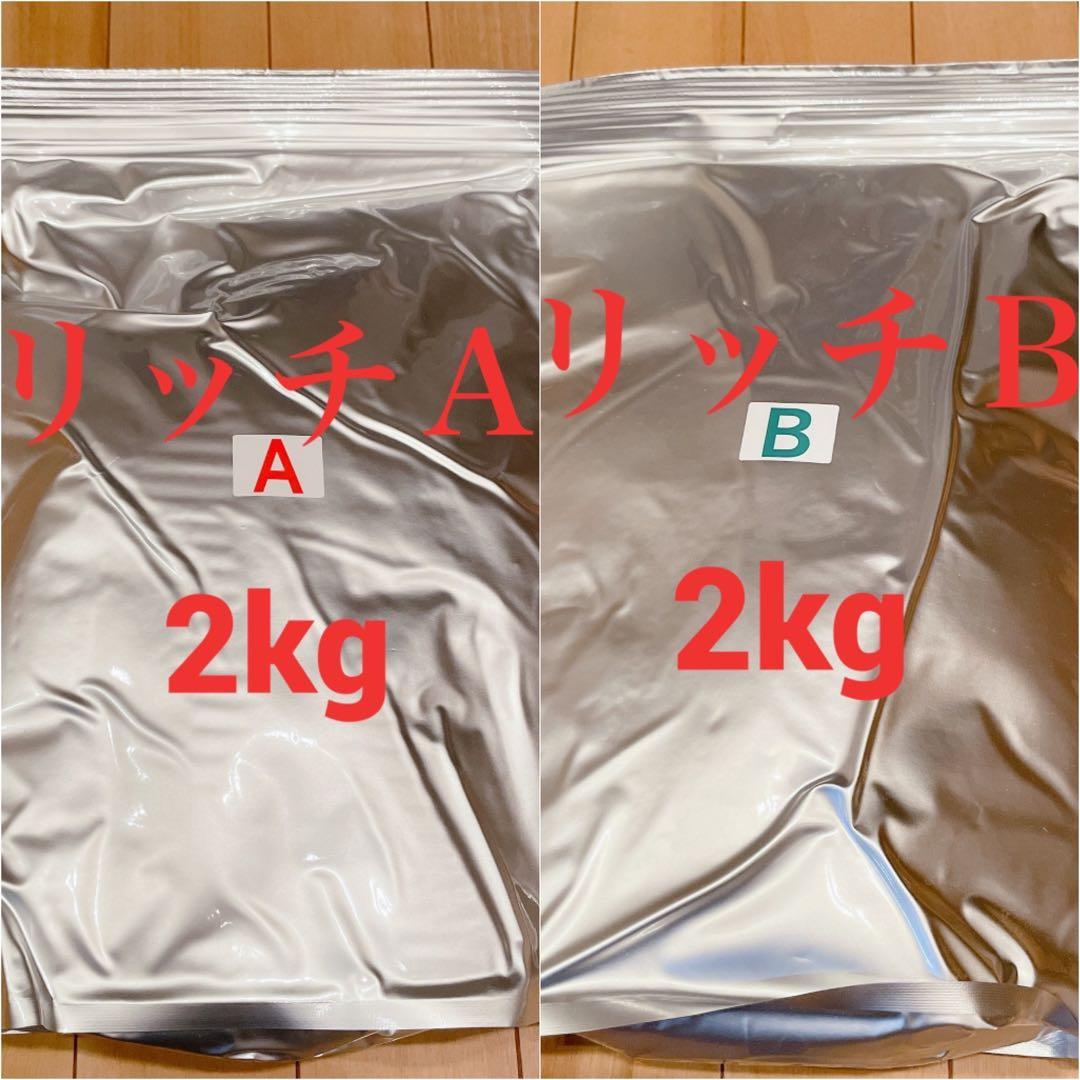 リッチA リッチB メダカ　エサ　各2Kg