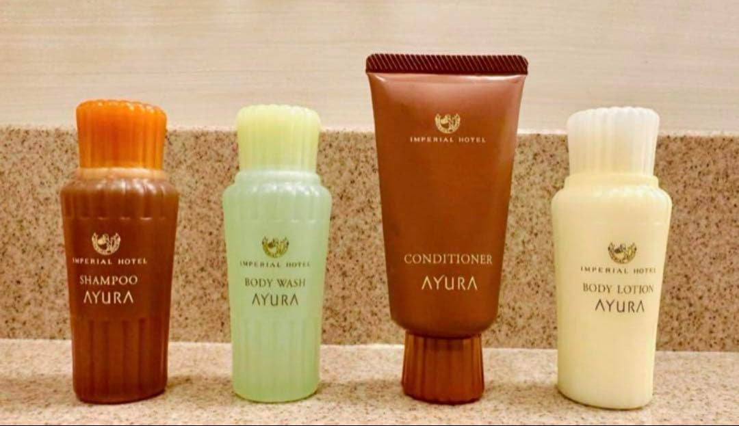 【aay】AYURA アユーラ 帝国ホテル アメニティセット　計52本