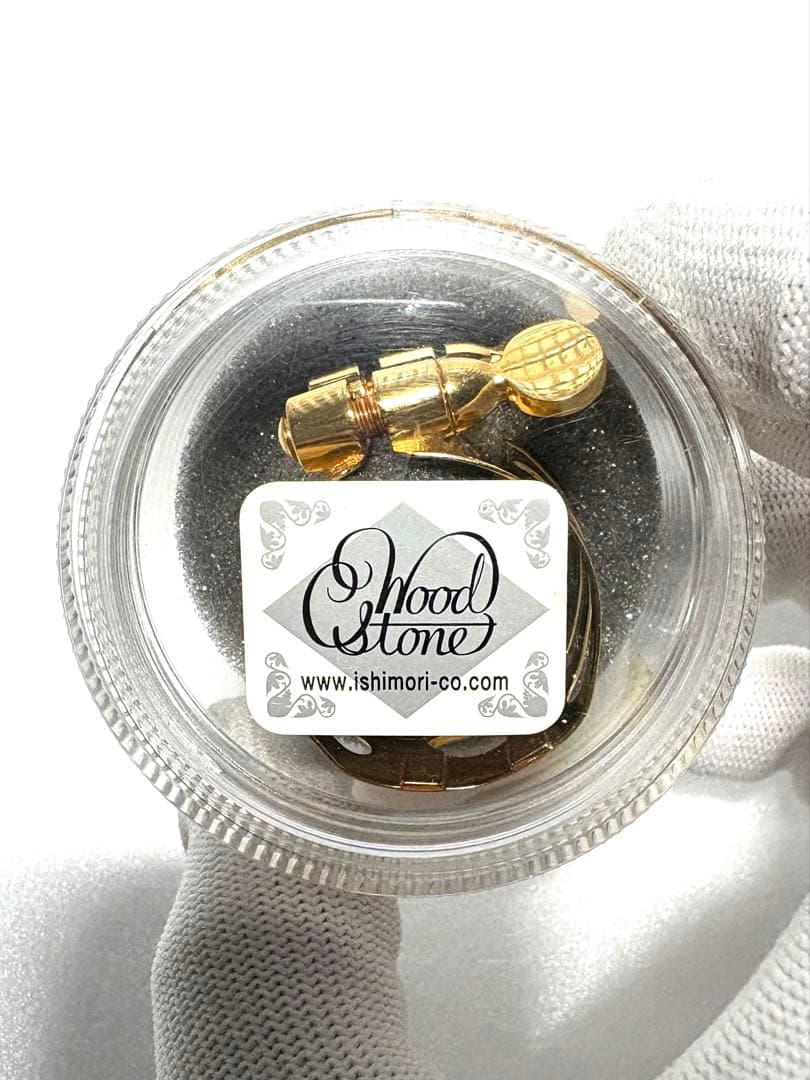 ウッドストーン リガチャー アルトサックス メイヤー 金メッキ