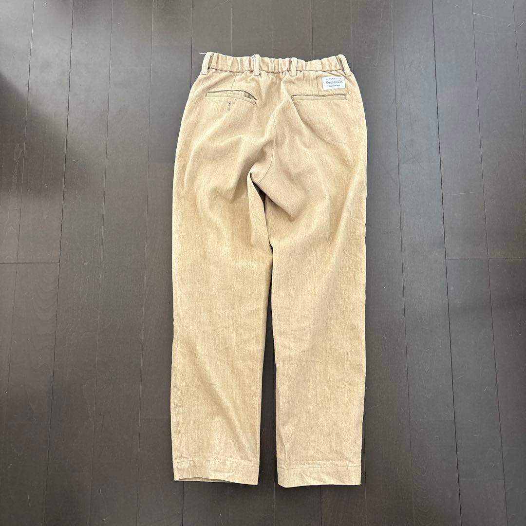 Sugar&Co. ベージュ ダディーズパンツ
