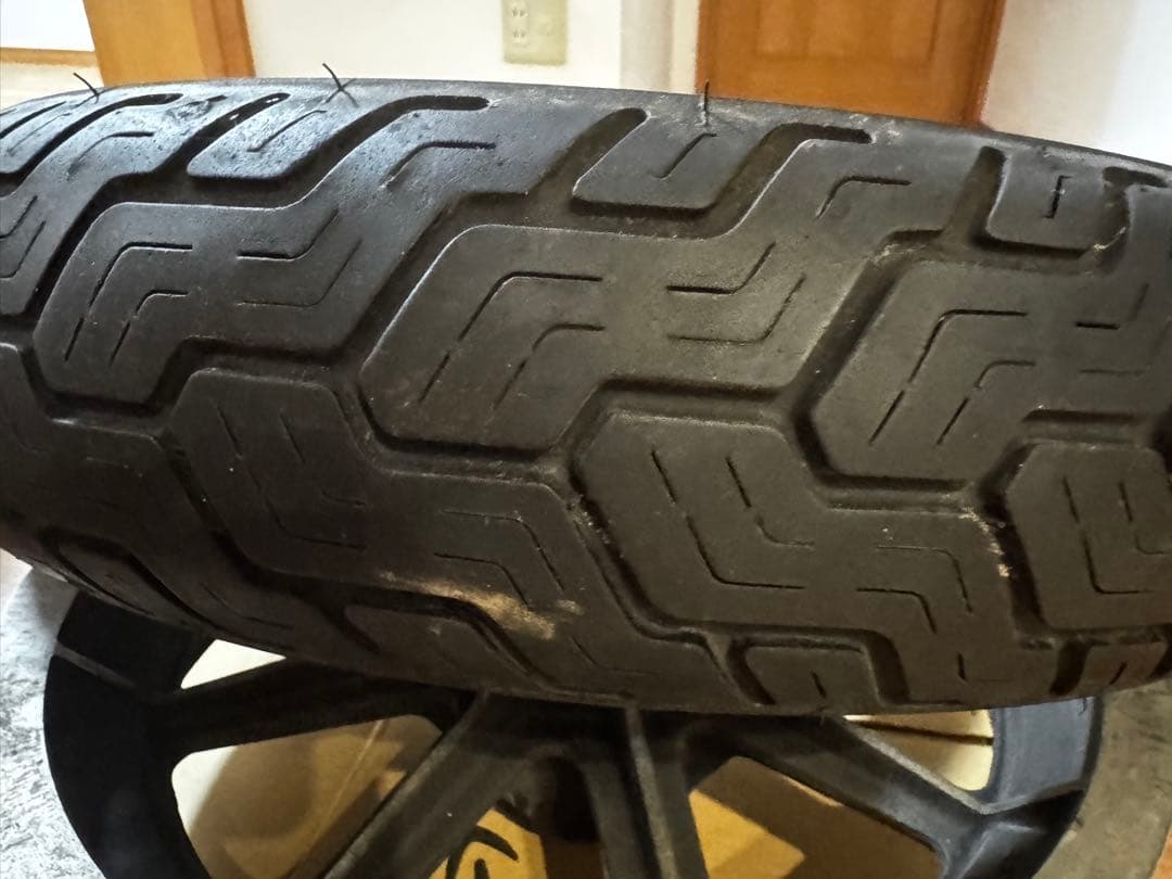 ショベルヘッド　9キャストホイール前後セット16インチ19インチ