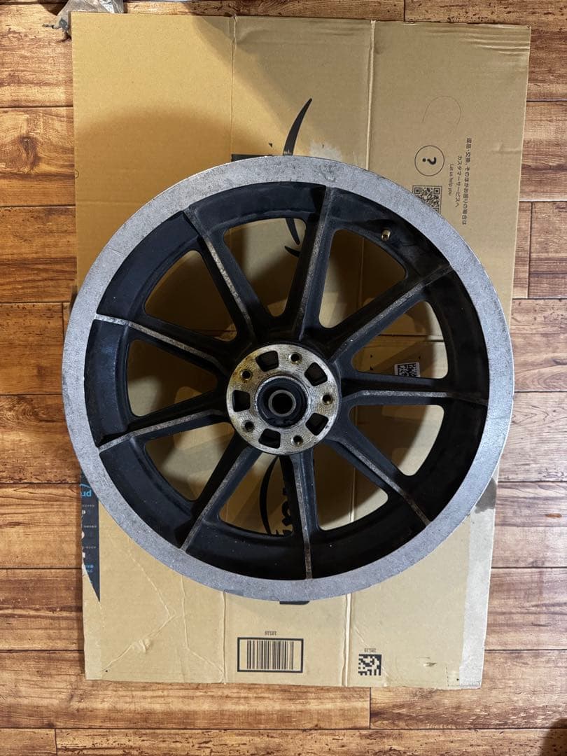 ショベルヘッド　9キャストホイール前後セット16インチ19インチ