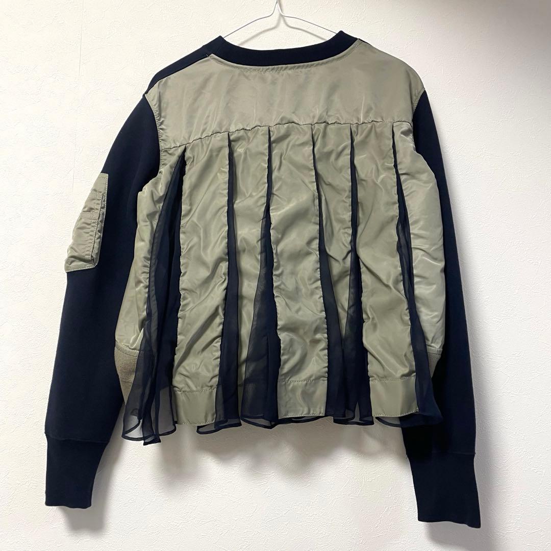 sacai スウェットプルオーバー