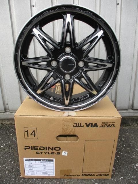 全国送料無料☆☆4本セット 14×4.5J　☆軽自動車・スペーシア・タント