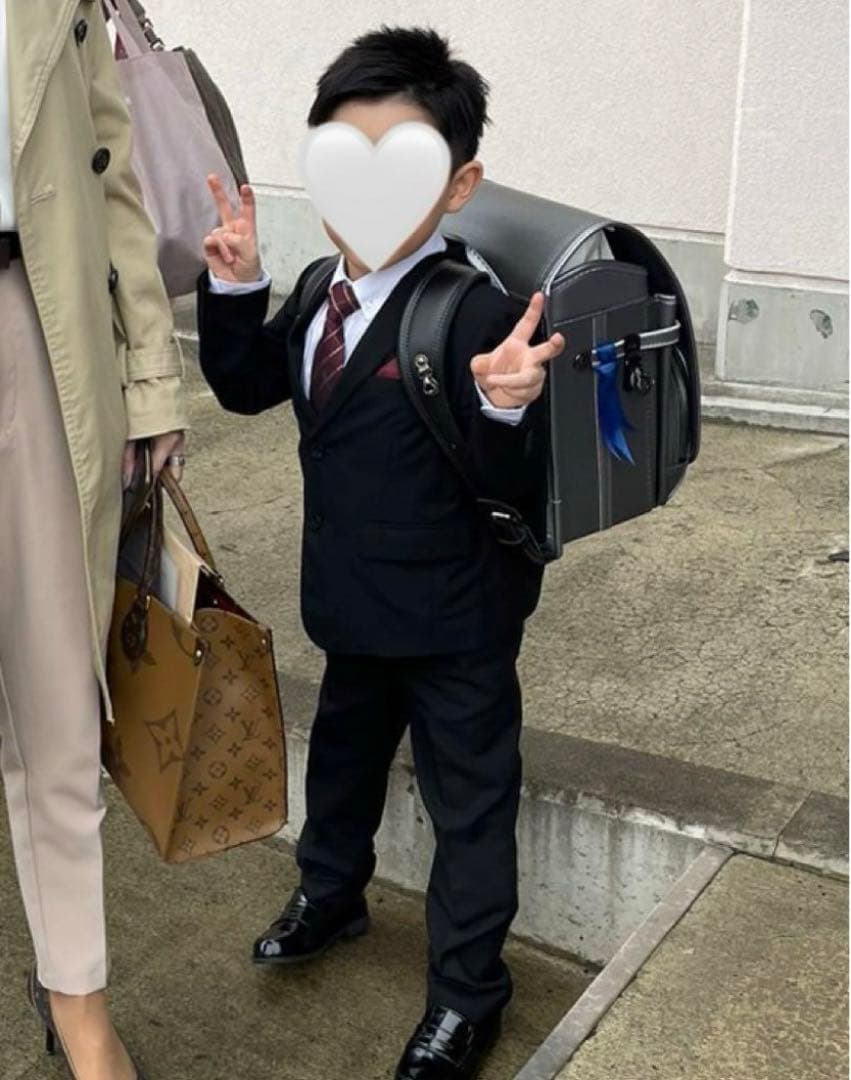 コムサイズム　キッズ　フォーマル　スーツ　セット 入学式　美品　120